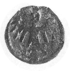 denar, Aw: Korona, Rw: Orzeł, Kubiak 106, Kop.33