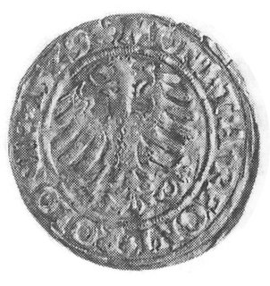 grosz 1529, Kraków, Aw: Korona i napis, Rw: Orzeł i napis, Gum.484, Kurp.49 R