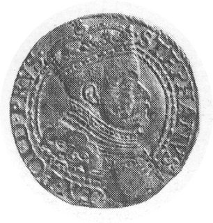 dukat 1586, Gdańsk, Aw: Popiersie w koronie i na