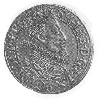 ort 1612, Gdańsk, Aw: Popiersie w koronie i napis, Rw: Herb Gdańska i napis, Gum.1382, Kurp.2236 R2