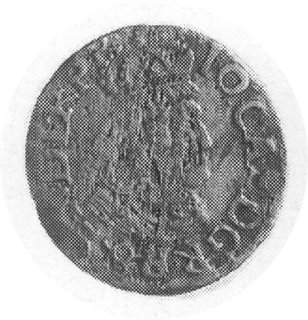 dwugrosz 1651, Elbląg, Aw: Popiersie w koronie i