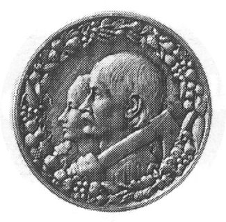 10 złotych 1925, Głowy Kobiety i Mężczyzny, wybito 50 sztuk, srebro 4.15 g