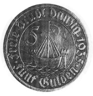 5 guldenów 1935, nikiel