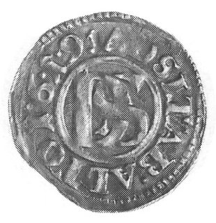 podwójny szeląg 1619, Szczecin, Aw: Gryf i napis, Rw: Nominał i napis, Kop.91,I.Sz.2 -R-, Hild.123, odmiana DVX SP