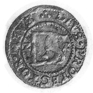 podwójny szeląg 1622, Darłowo, Aw: Gryf i napis, Rw: Nominał i napis, Kop.105.1.5 -R-, Hild.261