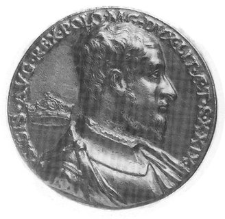 Zygmunt August- medal wykonany z okazji objęcia 