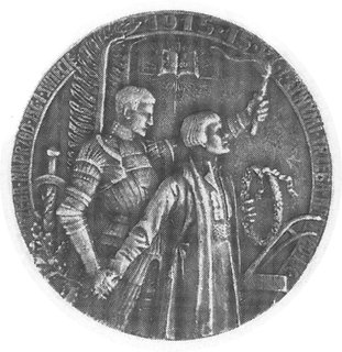 medal jednostronny wybity na pamiątkę walk legionistów pod Michałowem