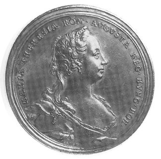 cesarzowa Maria Teresa- medal wybity z okazji ro