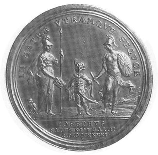 cesarzowa Maria Teresa- medal wybity z okazji ro