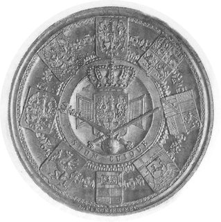 medal sygn. C. Pfeuffer wybity w 1861 r. z okazj