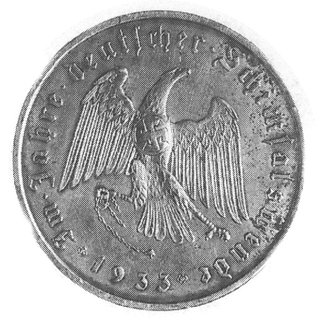medal A. Hitlera z roku 1933, Aw: Popiersie Hitl