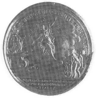 medal z okazji śmierci carycy Elżbiety, sygn. B.