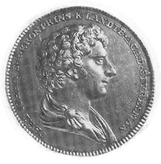 medal sygn. L.C., Aw: Popiersie Karola Jana szwe