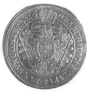 talar 1693, Wiedeń, Aw: Popiersie, w otoku napis, Rw: Orzeł habsburski, w otoku napis, Her.594, Dav.3229