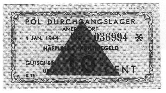 Amersfoort 10 centów 1,01,1944, Pick-Siemsen 36,