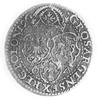 szóstak 1596, Malbork, Aw: Popiersie z dużą głową i w zbroi oraz napis, Rw: Tarcze herbowe i napis..