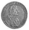 2/3 talara (gulden) 1706, Aw: Popiersie w wieńcu