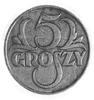 5 groszy jak moneta obiegowa, na awersie napis: II ZJAZD...3.VI. 1929, wybito 45 sztuk, brąz 2.80 g.