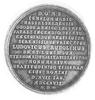 medal wybity w 1717 r. z okazji odnowienia zniszczonego kościoła przez księcia Ludwika Rudolfa, Aw..