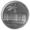 medal autorstwa Oexleina wybity z okazji zawarcia traktatu pokojowego w Hubertusburgu i przywrócen..