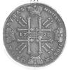 rubel 1728, Aw: Popiersie i napis w otoku, Rw: Poczwórny monogram w kształcie krzyża, data i napis..