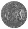 10 kopiejek 1776 KM (Syberia), Aw: Dwa sobole trzymające ukoronowaną tarczę z herbem Syberii i nap..