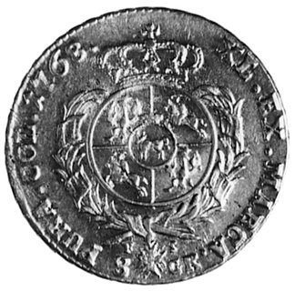 2 złote 1768, Warszawa, j.w., litery FS, Plage 313