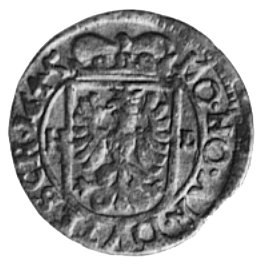1 krajcar 1645, Cieszyn, Aw: Głowa cesarza Ferdy