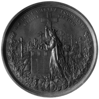 medal patriotyczny autorstwa Bolesława Podczaszy