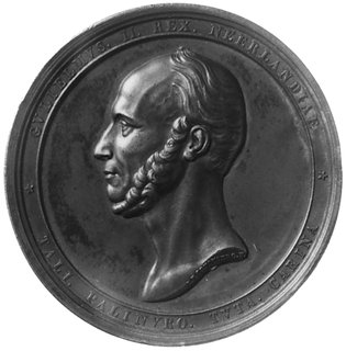 medal sygnowany I.P.SCHOUBERG F., wybity w 1849 