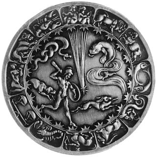 medal Karla Goetza wybity w 1910 r. z okazji poj