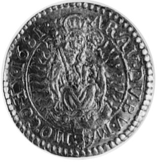 Leopold I 1658-1705, dukat 1681, Krzemnica, Aw: Postać cesarza, w otoku napis, Rw: Madonna, w otoku napis,Her. 347, Fr.51