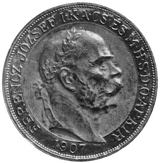 Franciszek Józef 1848-1916, 100 koron 1907, Krze