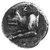 PELOPONEZ- Argolis, tetrobol lub hemidrachma (300-200 p.n.e.), Aw: Przednia część wilka (protom), ..