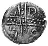 denar, Aw: Dwaj książęta z proporcem, Rw: Krzyż dwunitkowy; w polu napis: BOLI, Such.3c, Str.174cd..