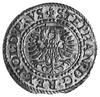 szeląg 1584, Gdańsk, Aw: Orzeł Ziem Pruskich i n