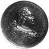 medal sygnowany HF WERMUTH F, wybity w 1736 r., 
