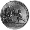 medal sygnowany IPHF (Jan Filip Holzhaeusser) wybity w 1781 r., na zlecenie korpusu artylerii wojs..