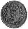 medal nagrodowy b.d., niesygnowany dla zwycięzców turniejów rycerskich, Aw: Ukoronowany monogram k..