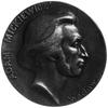 medal projektu Wacława Szymanowskiego wybity w 1898 roku, Aw: Głowa Adama Mickiewicza i napis, Rw:..