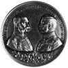 I Wojna Światowa- medal patriotyczny 1914 r., sygn. OERTEL BERLIN, Aw: Popiersia cesarzy Franciszk..