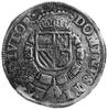 talar burgundzki 1569, Geldria, Aw: Ukoronowany krzyż, w polu data, w otoku napis, w tle okrągła k..