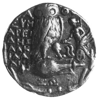 Ateny, tetradrachma 64-63 pne, Aw: Głowa Ateny P