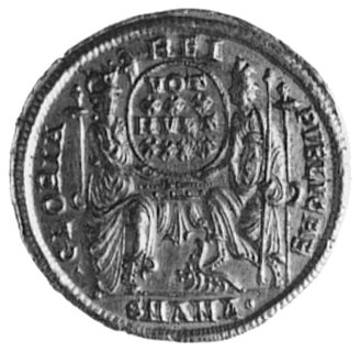 Konstantyn II 337-361, solid, Aw: Popiersie cesa