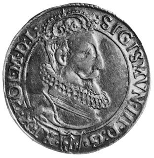 szóstak 1623, Bydgoszcz, Aw: Popiersie w koronie i napis, Rw: Tarcze herbowe i napis, Gum.1161, Kurp.1447 R1