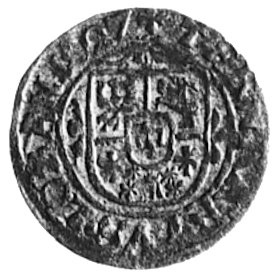 trzeciak 1627, Łobżenica, Aw: Monogram królewski i napis, Rw: Tarcza herbowa i napis, Gum. 1509, Kop.VII.2a