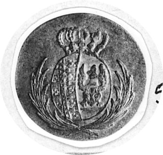 5 groszy 1811, Warszawa, j.w., Plage 96, litery IB, moneta przebita na 1/24 talara pruskiego