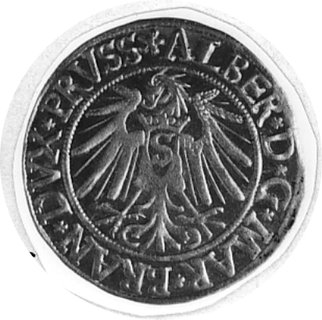 grosz 1539, Królewiec, j.w., Neumann 45, Kop.I.10