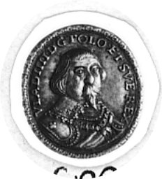 owalny, jednostronny medal bez daty wybity ku czci króla Władysława IV, Aw: Popiersie króla i napis, H-Cz.1877 R5,Racz.106, srebro 12.5 x 11 mm, 0.25 g.
