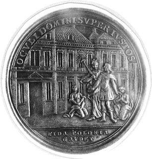 medal sygnowany IL OEXLEIN wybity w 1772 r. w No